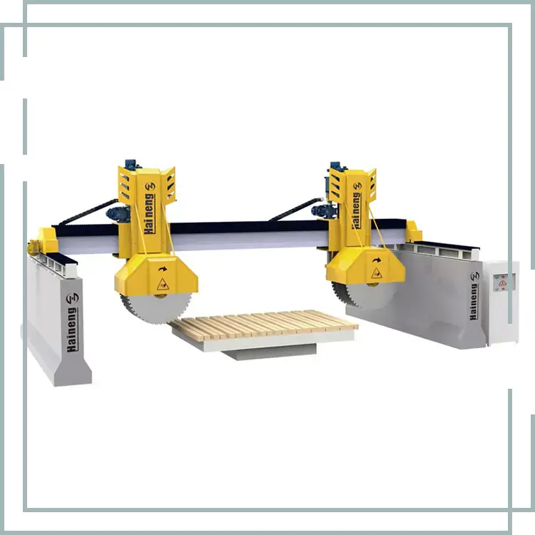 Double Head Bridge Stone Cutting Machine